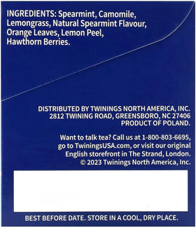 Twinings Nightly Calm tea in cup with gentle steam