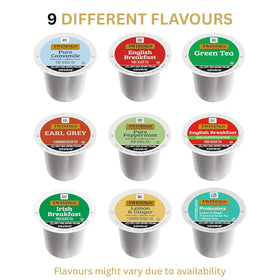 Twinings nine-flavours assortment showcases a range of teas for every mood.