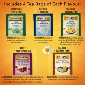 Twinings Orange & Cinnamon Spice tea bag with warm citrus-spice notes
