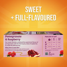 Twinings packaging box with individually wrapped bags preserves freshness and aroma.