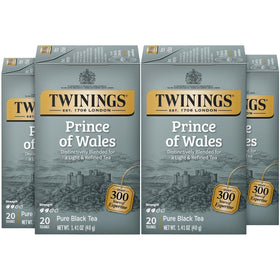 Twinings Prince of Wales tea bags offer a smooth caffeinated lift for your morning routine