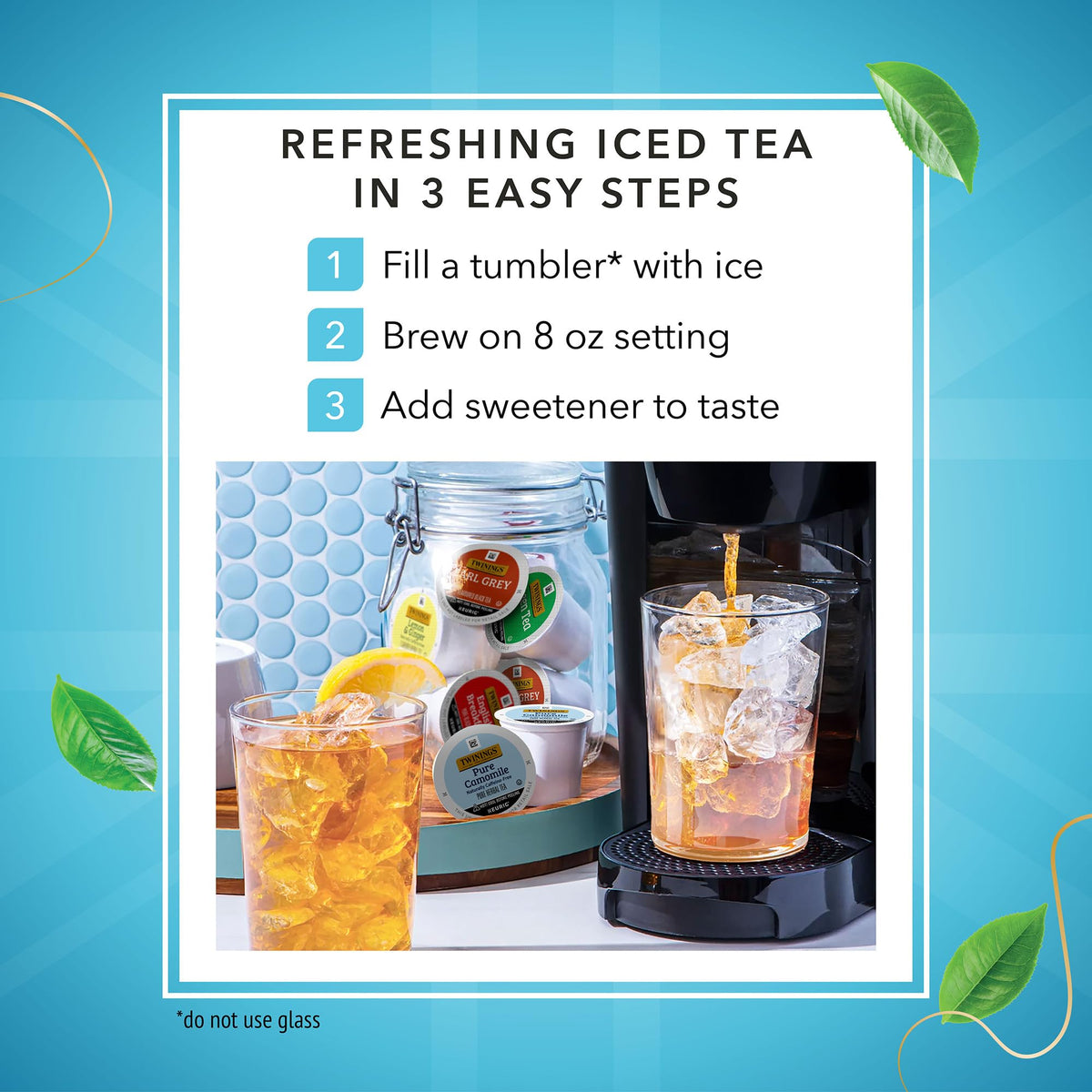 Twinings Pure Camomile K-Cup comforting ritual for winding down