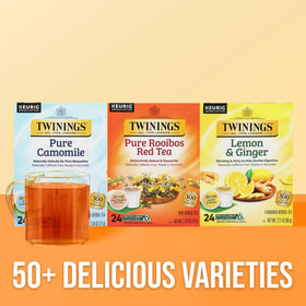 Aromatic steam from Twinings Rooibos with a warm, slightly sweet scent.