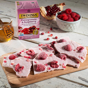 Twinings tea bags neatly displayed on shelf invite a brew.