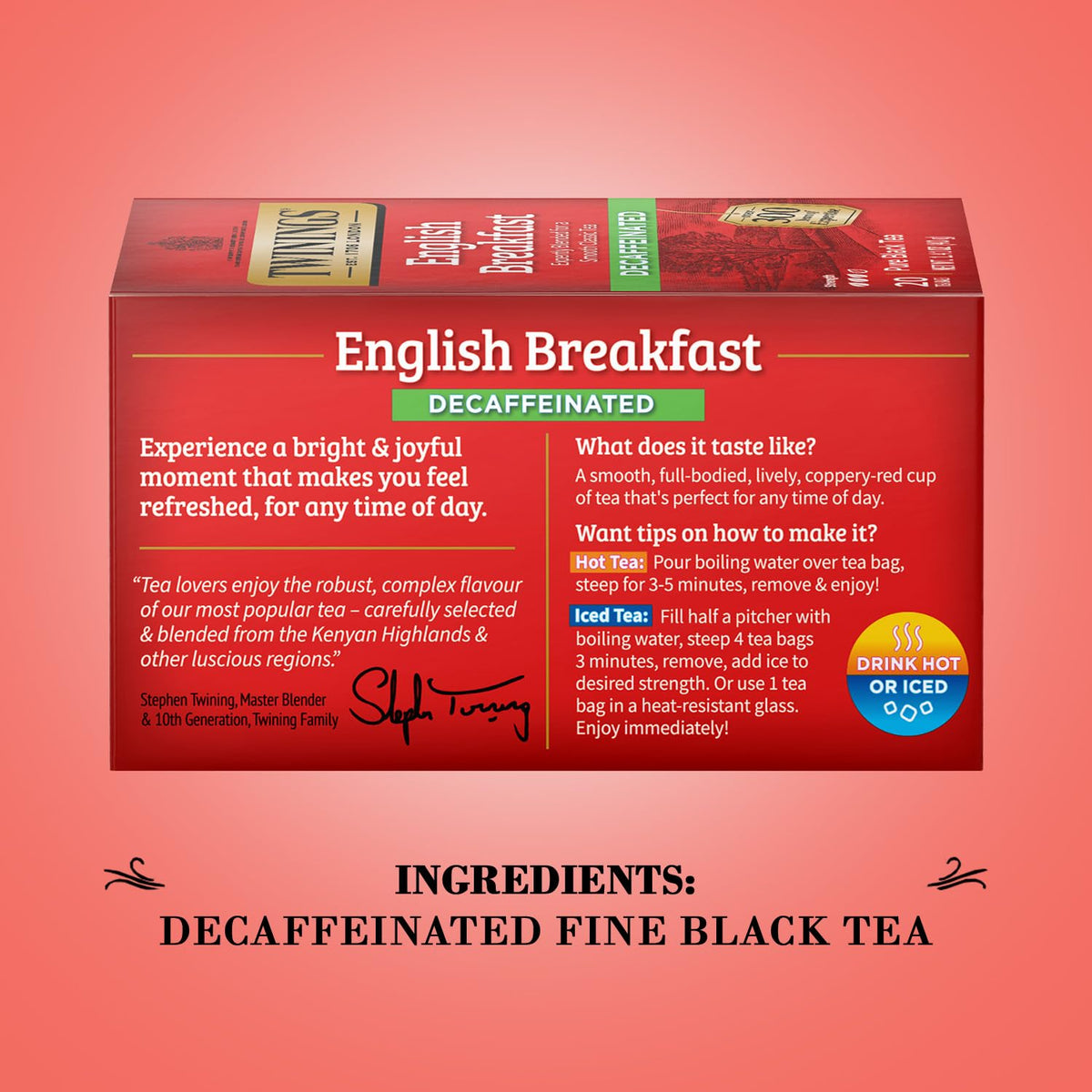 Twinings tea brew setup with kettle and cup showcasing a classic ritual.