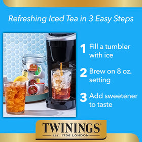Unbox Twinings Green Tea K-Cups for a ready-to-brew moment.