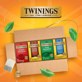 Twinings Earl Grey black tea bags with bergamot notes for an afternoon lift