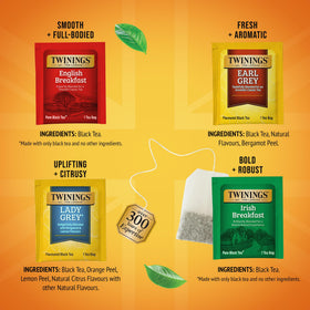 Twinings Lady Grey tea bags offer citrusy elegance for tea time