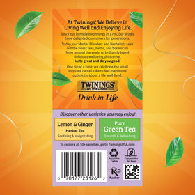 Individually sealed Twinings Wild Berries tea bags preserving flavor and aroma