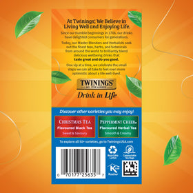 Twinings Winter Spice Tea on a shelf display inviting warm home moments