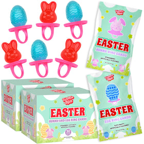Twinkle Bites Easter bunny ring candy design for festive celebrations