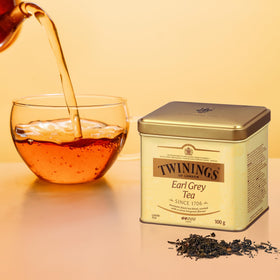 Twinings bergamot citrus aroma close-up emphasizing bright fragrance