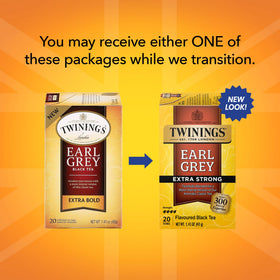 Bergamot-orange flavor note in Twinings Earl Grey Extra Strong