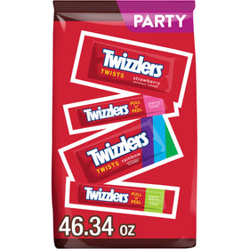 Twizzlers bulk party pack of assorted flavors for sharing at gatherings