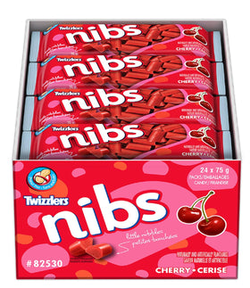 Twizzlers Licorice Cherry Nibs pack ready for sharing at gatherings
