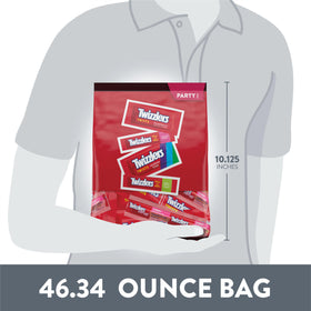 Twizzlers Pull 'N' Peel Cherry flavor candy ready for sharing
