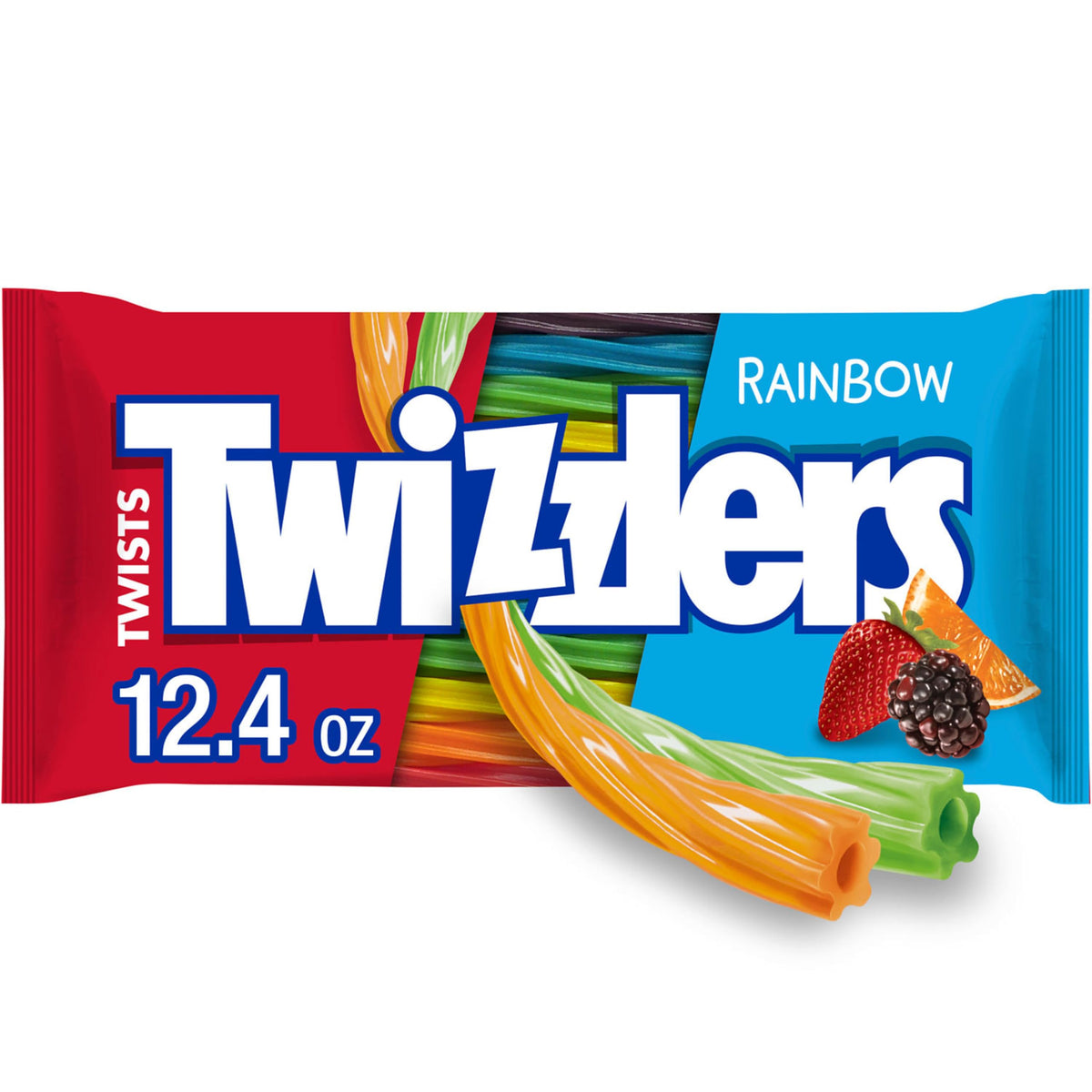 Twizzlers Twists Rainbow candy in case, perfect party snack and shareable treat.
