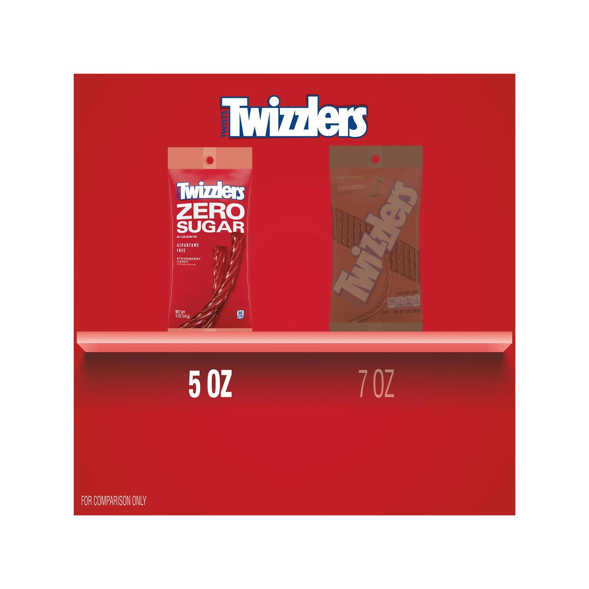 Twizzlers Zero Sugar Strawberry using natural flavors in the recipe