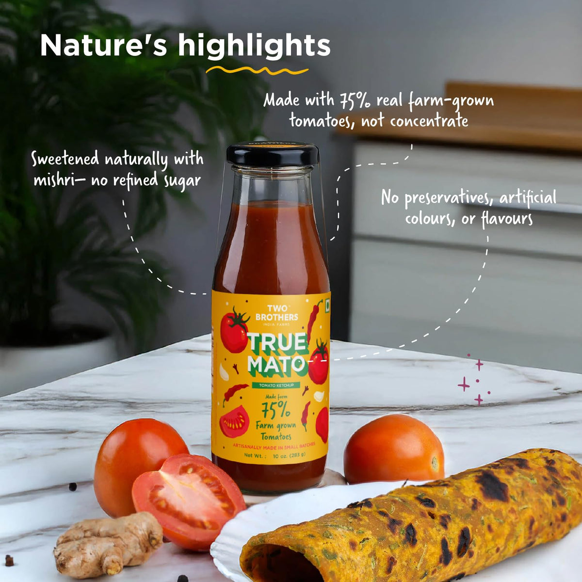 Serving hotdogs with Truemato for family-friendly snacking.