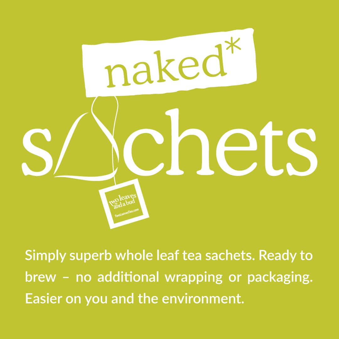 Two Leaves and a Bud whole leaf infusion delivers fuller flavor and refined aroma.