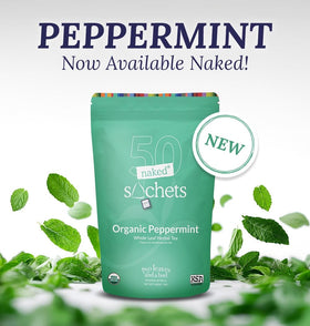 Two Leaves and a Bud US-grown peppermint leaves offer crisp aroma.