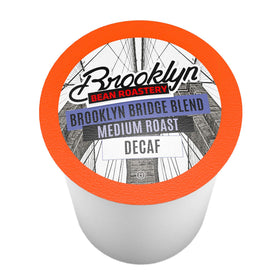 Two Rivers Coffee decaf regular pods — consistent flavor.