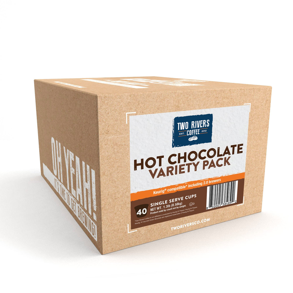 Two Rivers Mexican Spice pod adds warm spice notes to your cocoa ritual.