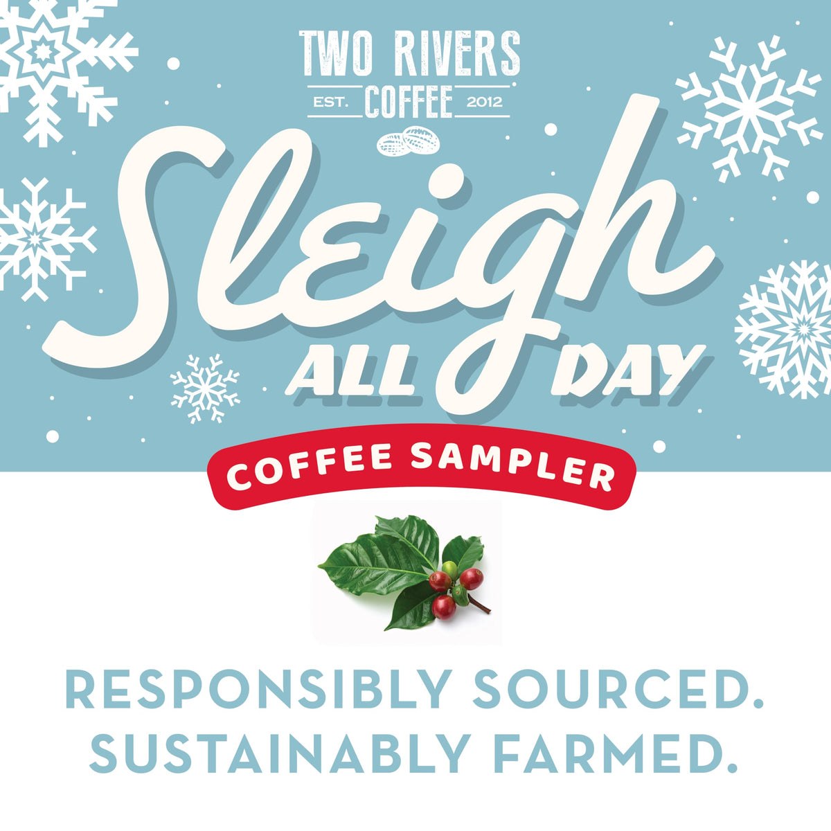 Keurig-compatible Two Rivers pods enable quick single-serve brews.