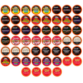 Two Rivers Coffee Lovers Sampler dark roast: bold aroma to kickstart your morning.