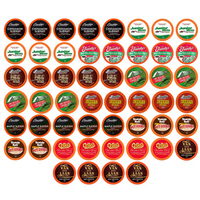 Two Rivers Coffee hot cocoa pods offer creamy cocoa for cozy evenings.