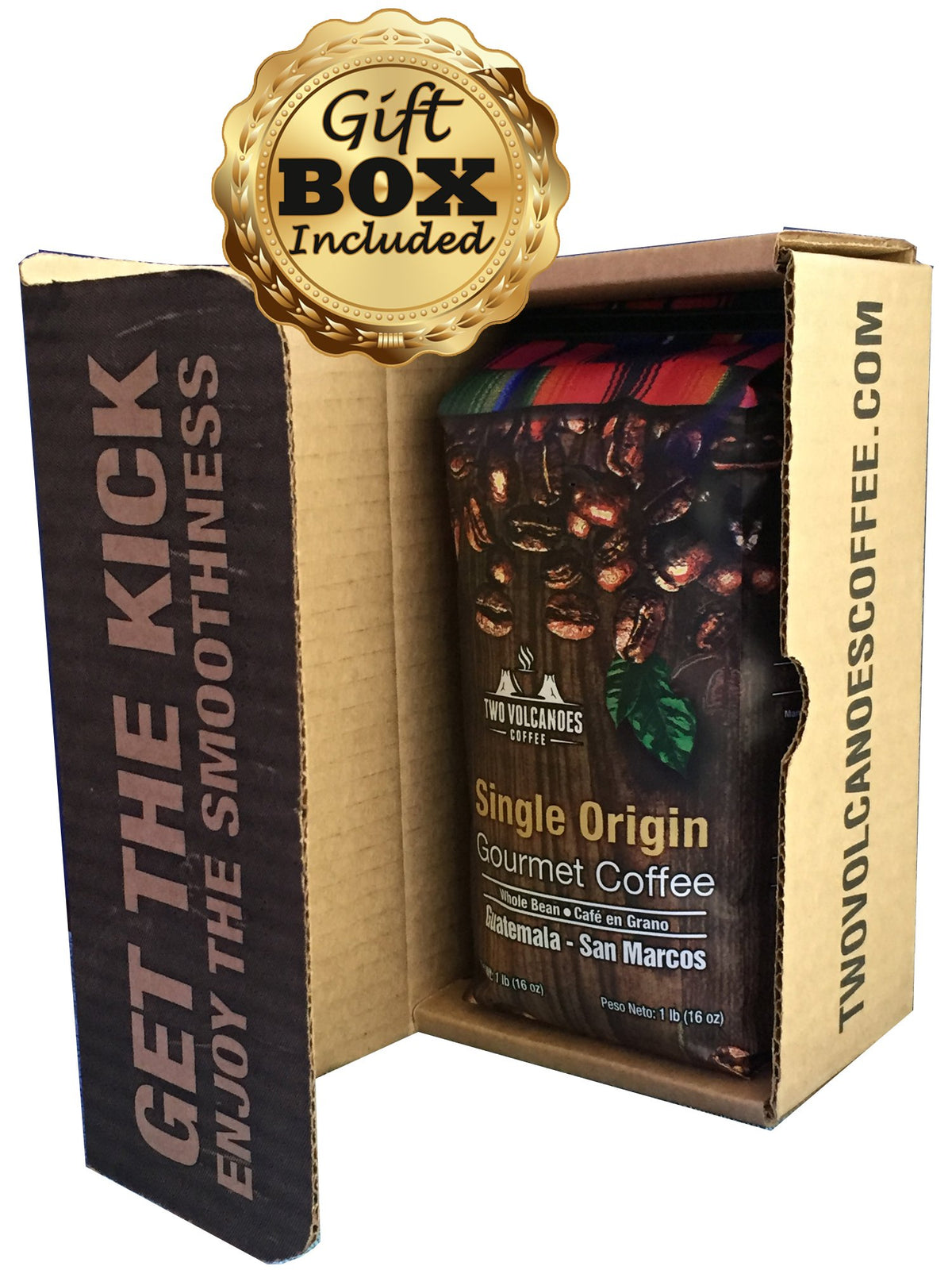Single-origin Barrancas notes in Two Volcanoes Guatemala coffee