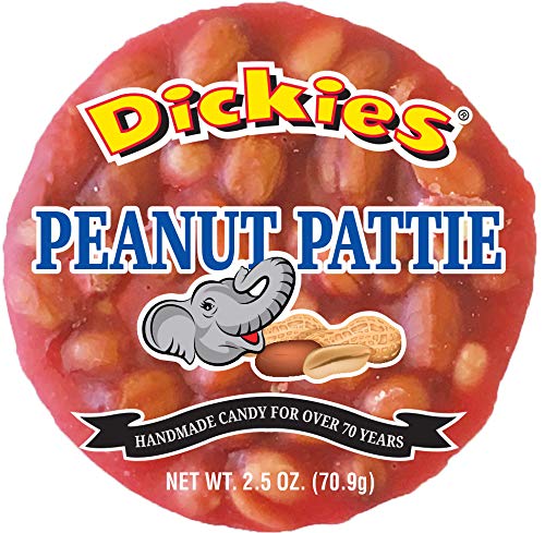 Dickies Peanut Pattie close-up shows peanut texture and golden crust.