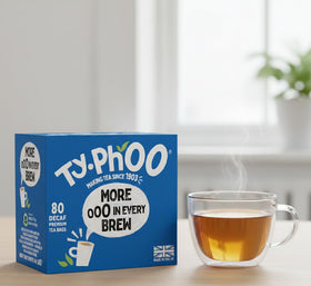 TY.PHOO Decaf brew time captures a relaxing, caffeine-free pause.