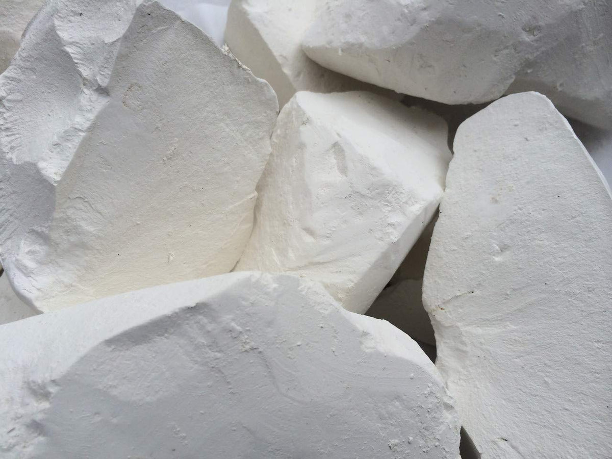 UCLAYS White Mountain chalk chunks packaging highlights natural edible product