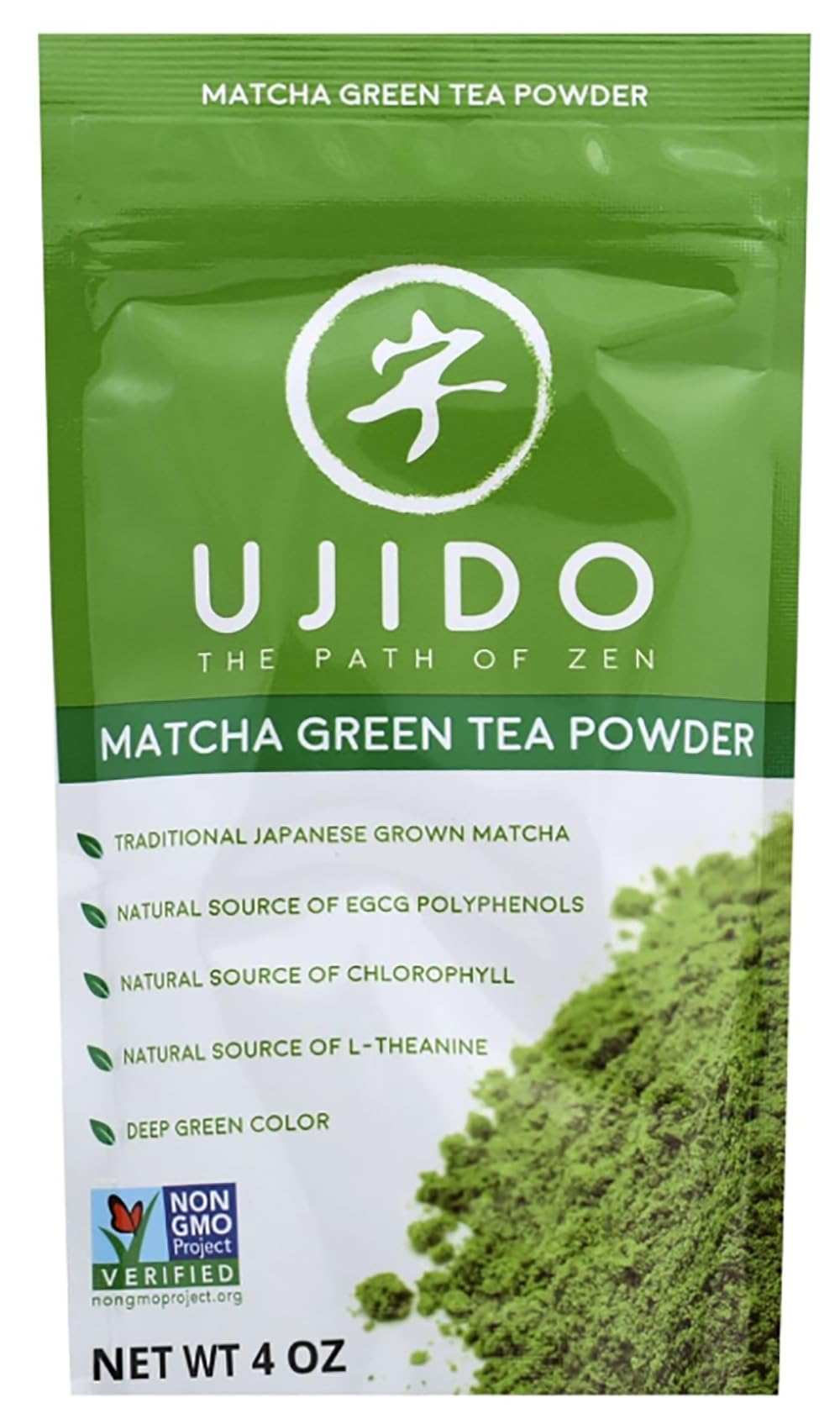 Ujido Green Tea Matcha Powder in a tin for smooth, vibrant beverages.