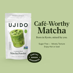Ujido The Path of Zen cooking with matcha for keto-friendly recipes