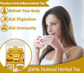 ULTHMOK 60-tea-bags box showcasing additive-free product