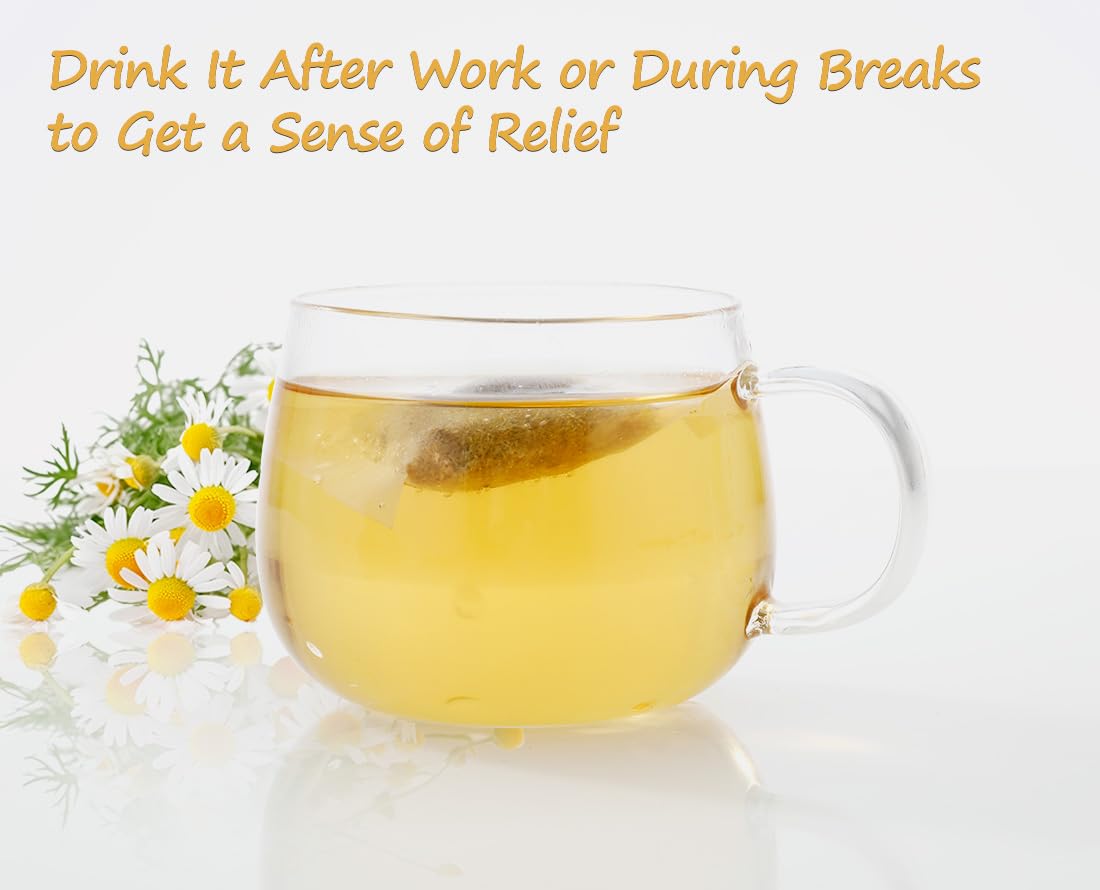 ULTHMOK chamomile tea after-dinner ritual for gentle unwind.