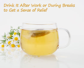 ULTHMOK chamomile tea after-dinner ritual for gentle unwind.