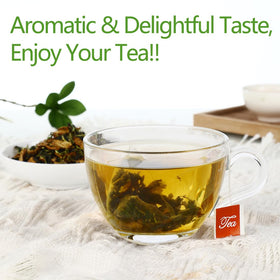 ULTHMOK dandelion tea brew steeping to refresh after meals.