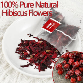 ULTHMOK Natural Farms hibiscus fields, grown without chemicals for pure flavor.