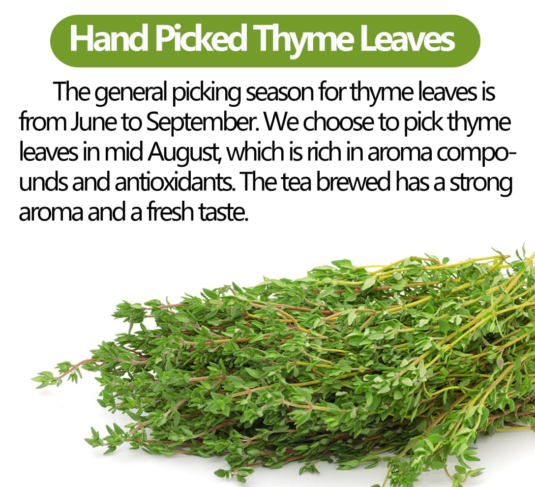 ULTHMOK no additives label highlights pure thyme