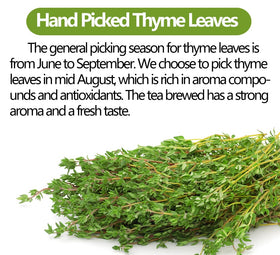 ULTHMOK no additives label highlights pure thyme