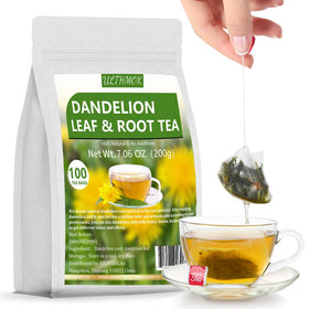 ULTHMOK premium dandelion tea bags ready for a soothing caffeine-free brew.