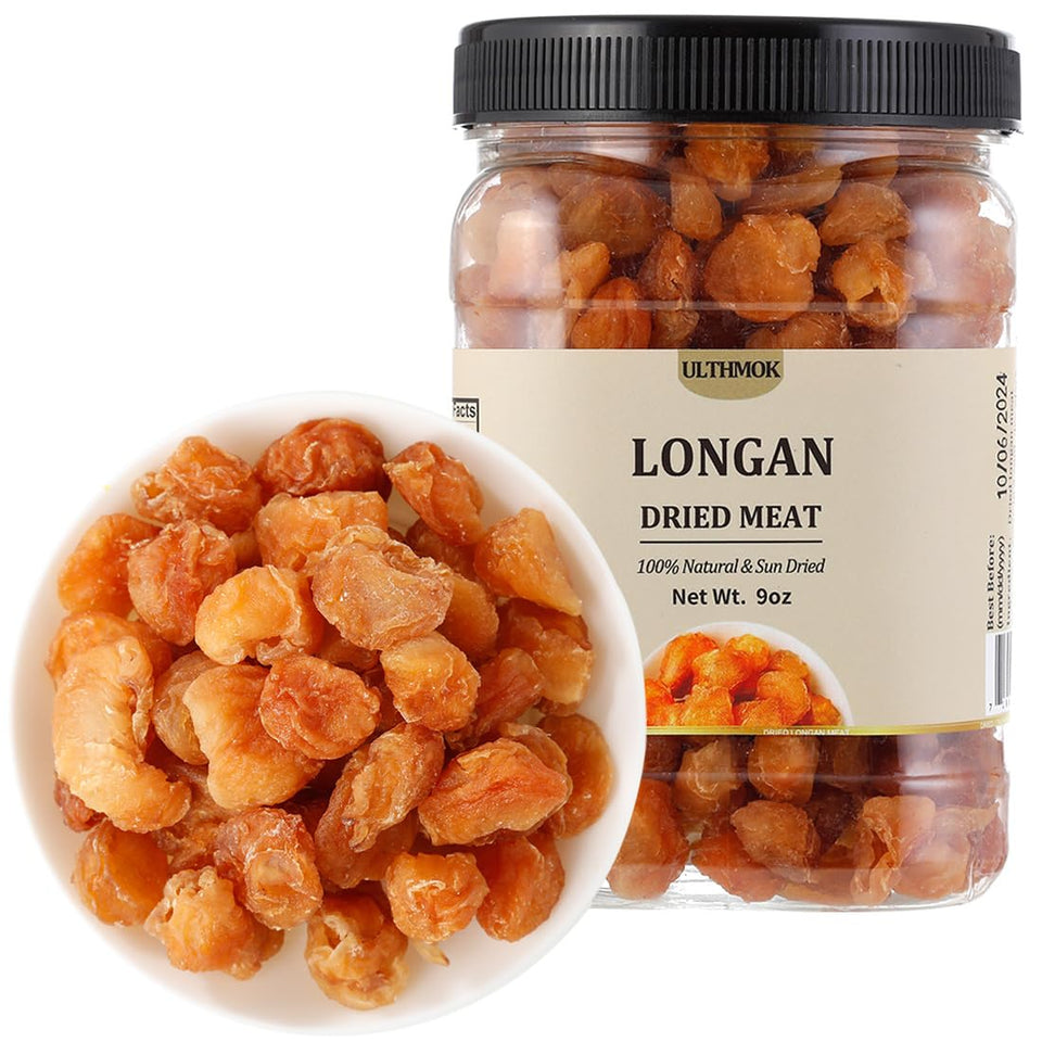 ULTHMOK dried longan in resealable packaging for freshness