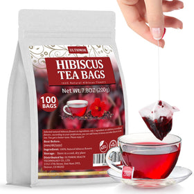 ULTHMOK Premium Hibiscus Tea Bags packaging, safe and eco-friendly for everyday use.