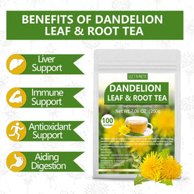 ULTHMOK rich aroma enhances flavor profile of dandelion tea.