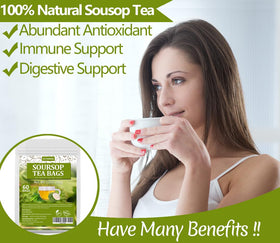 ULTHMOK Soursop leaves naturally dried to preserve aroma and nutrients