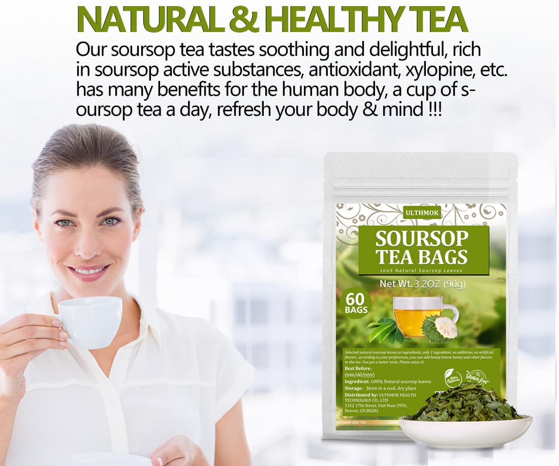 ULTHMOK Tea Bag label front reflects 1 ingredient purity