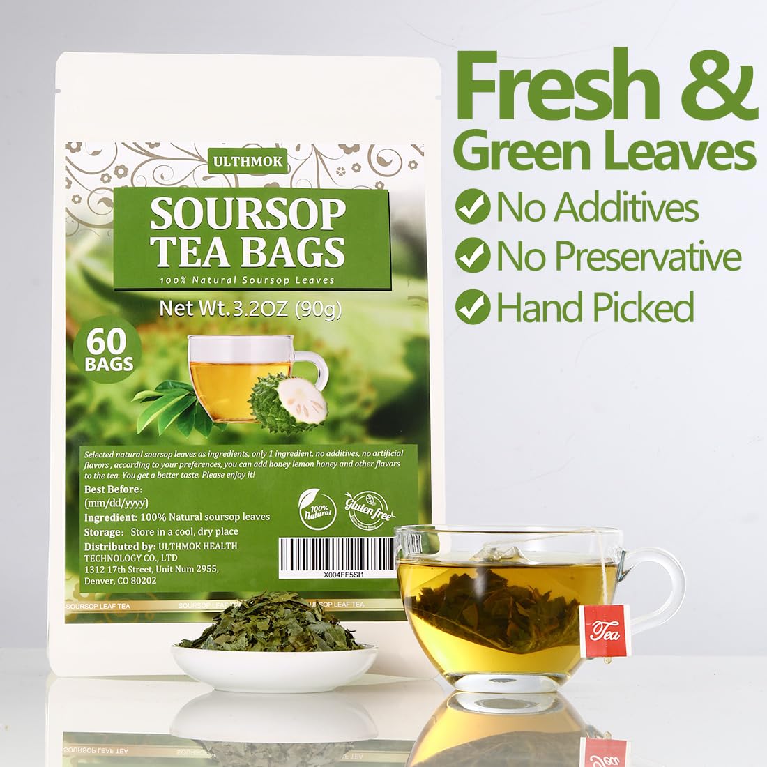 ULTHMOK Packaging closeup emphasizes natural ingredient and simple label